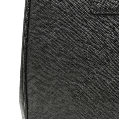 Exclusive Prada Black Saffiano Medium Galleria Double Zip Tote — Alternate View 10
