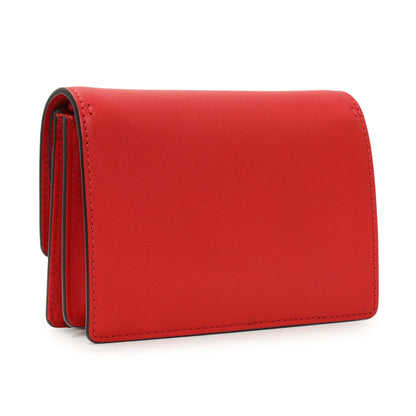 Exclusive Valentino Smooth Calfskin Mini VRing Crossbody Bag — Side View