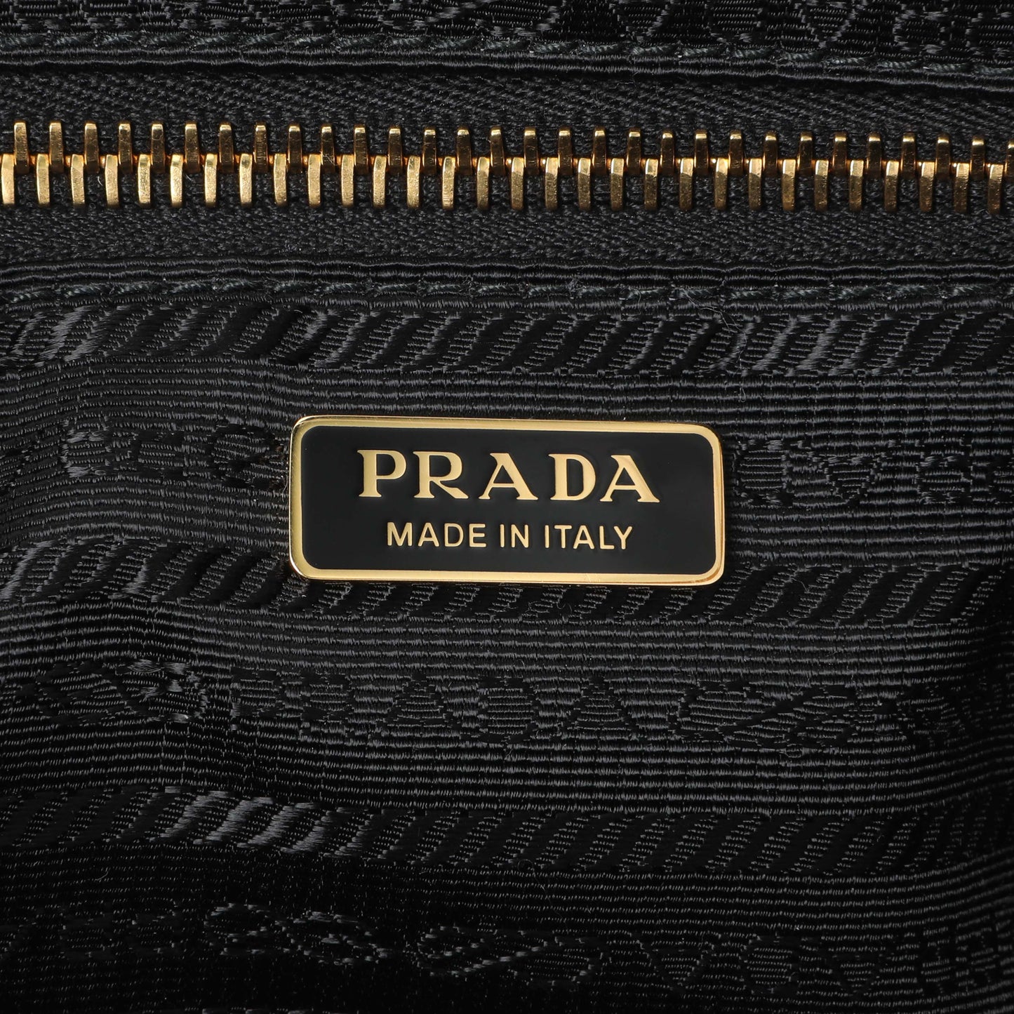 Exclusive Prada Black Re-Nylon Shoulder Bag — Detail View