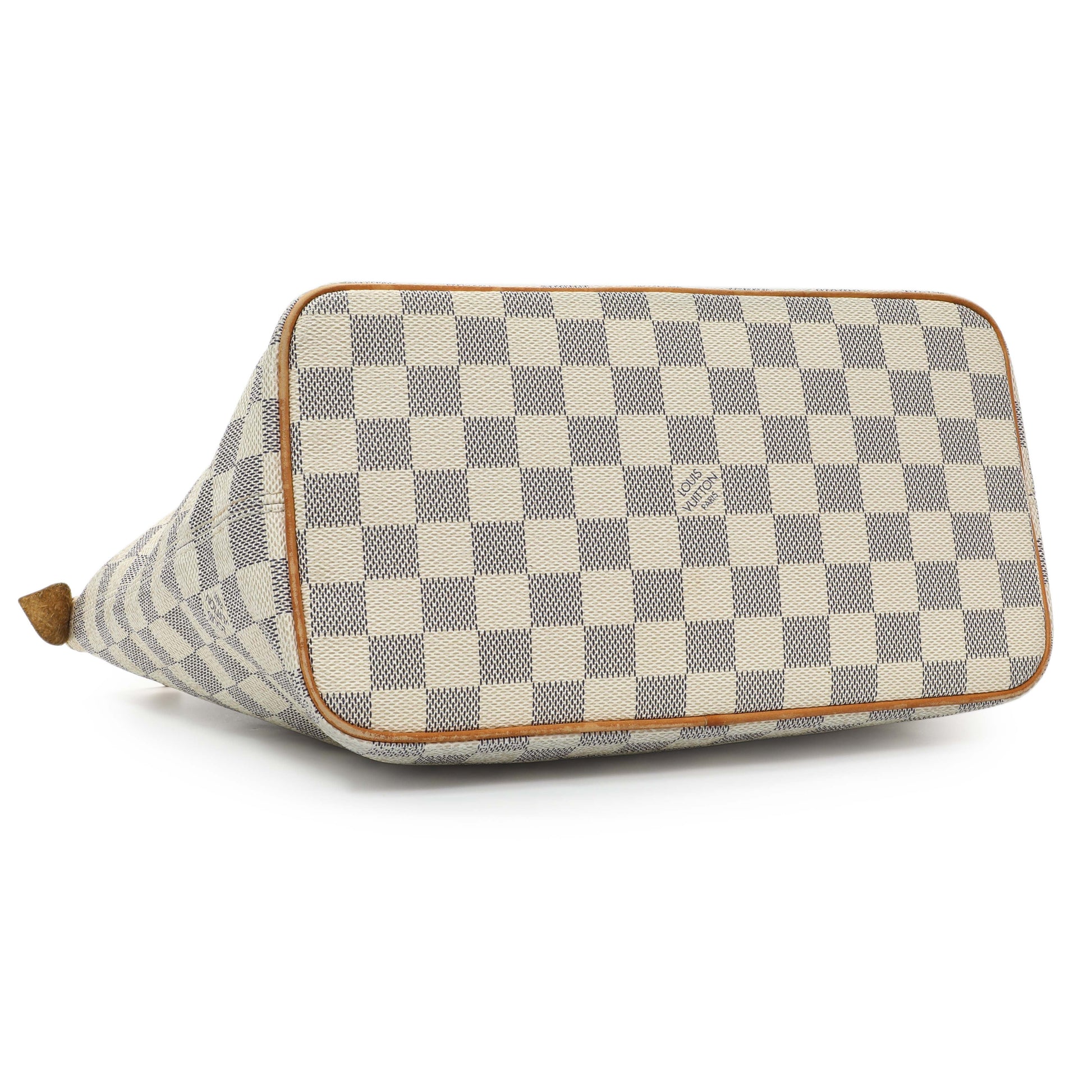 Exclusive Louis Vuitton Damier Azur Saleya PM — Back View