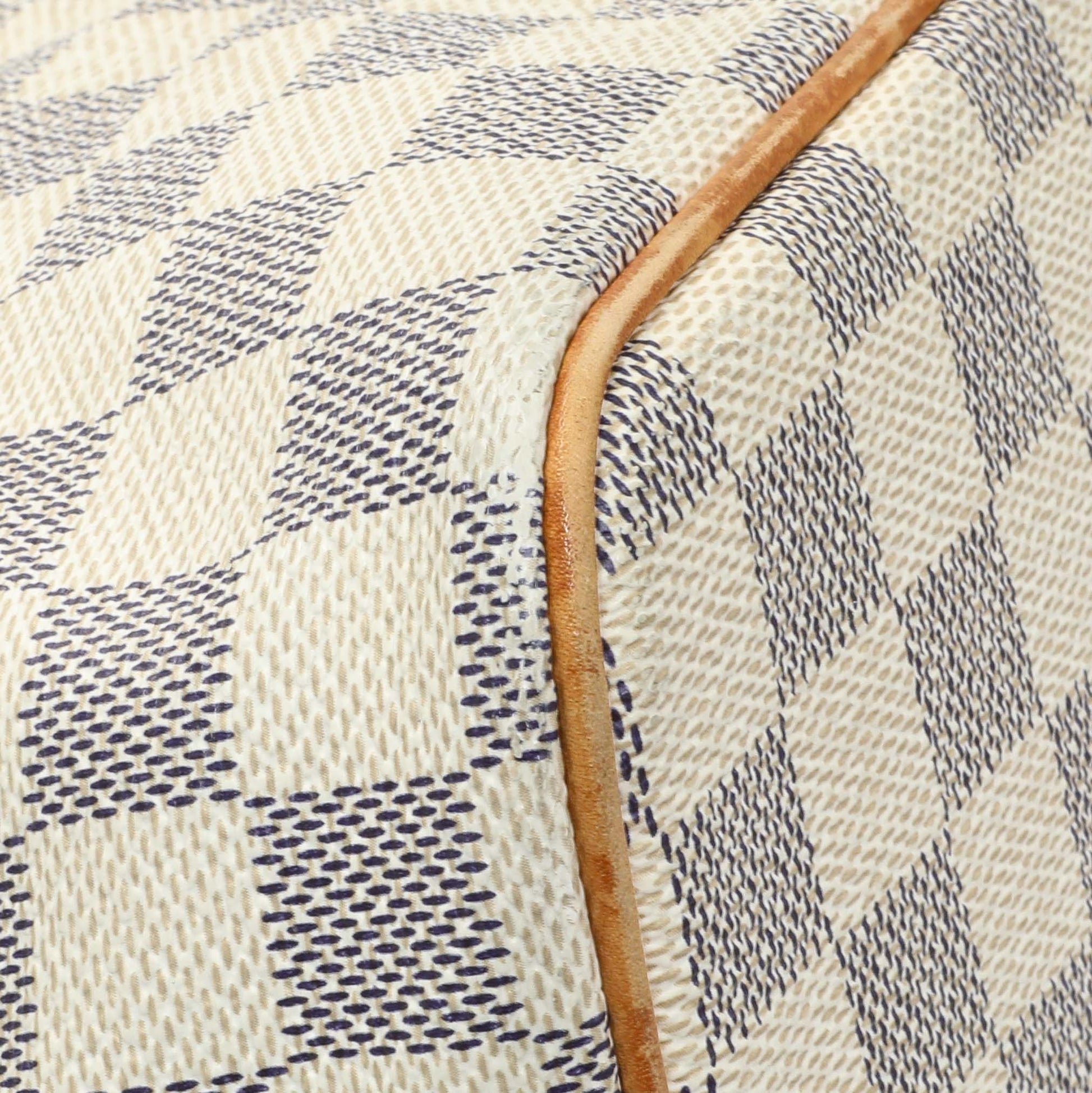 Exclusive Louis Vuitton Damier Azur Saleya PM — Top View