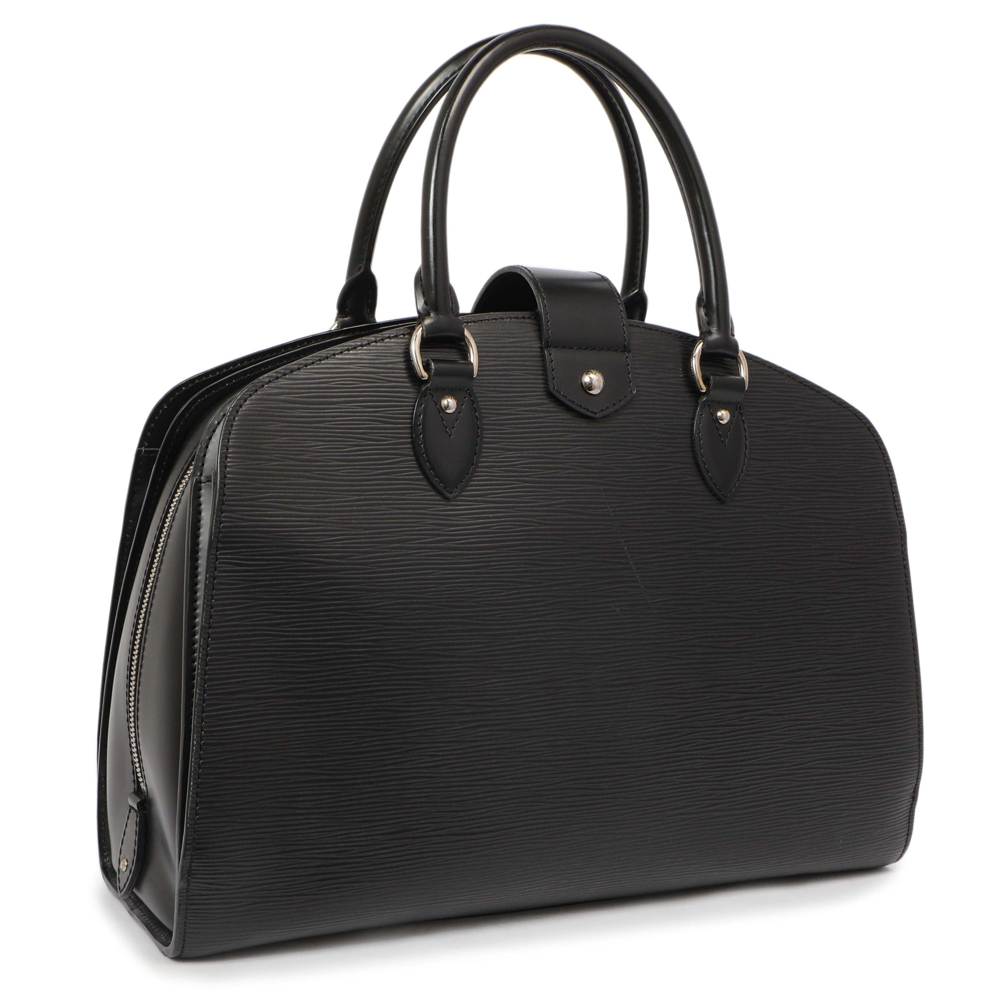Exclusive Louis Vuitton Black Epi Pont-Neuf GM — Side View