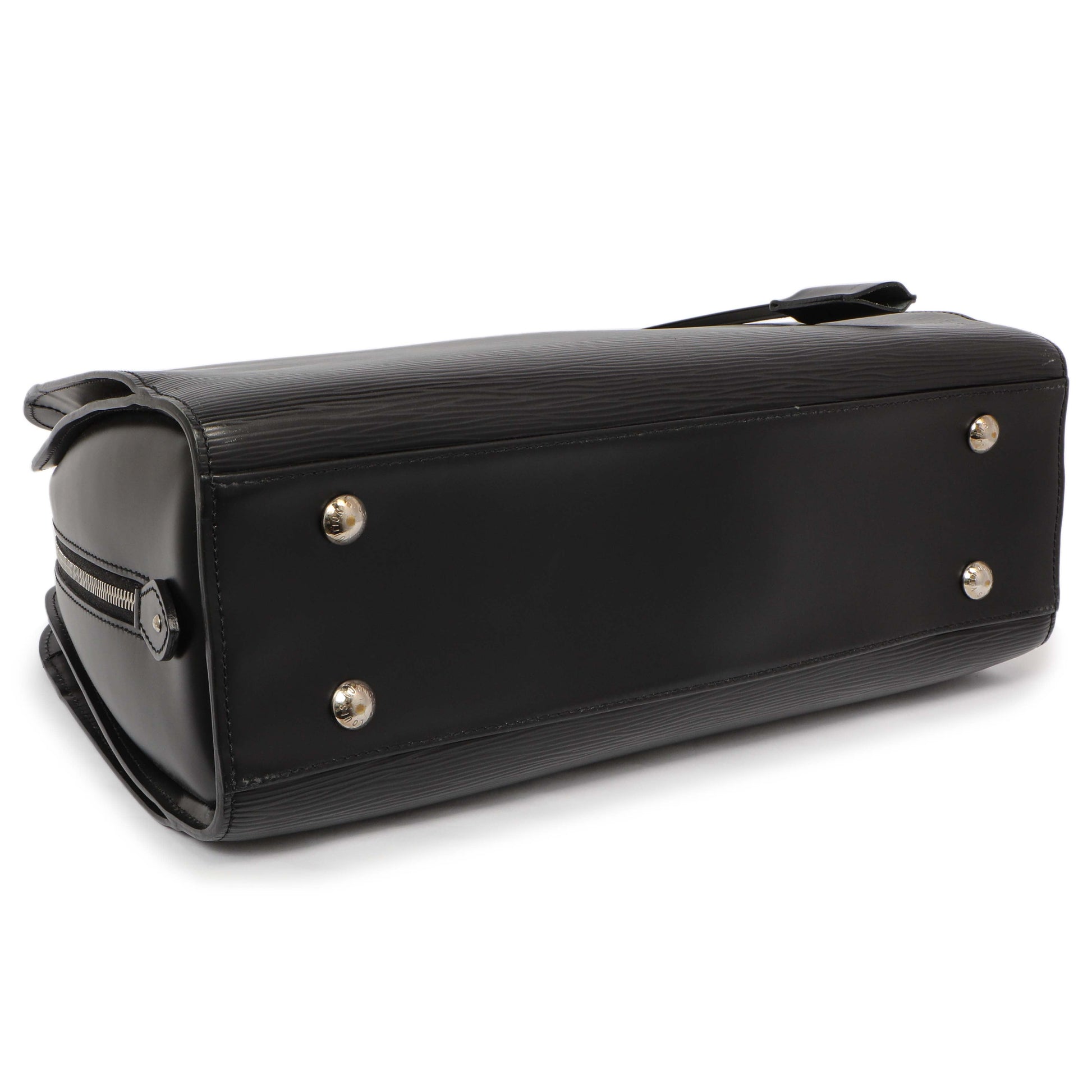 Exclusive Louis Vuitton Black Epi Pont-Neuf GM — Back View