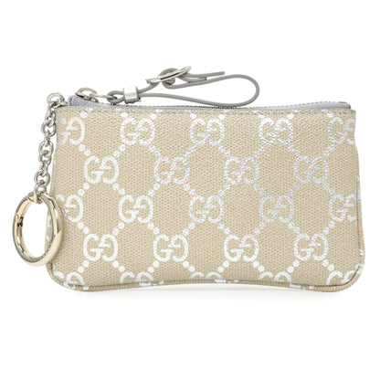Exclusive Gucci Emblem Key Pouch — Front View