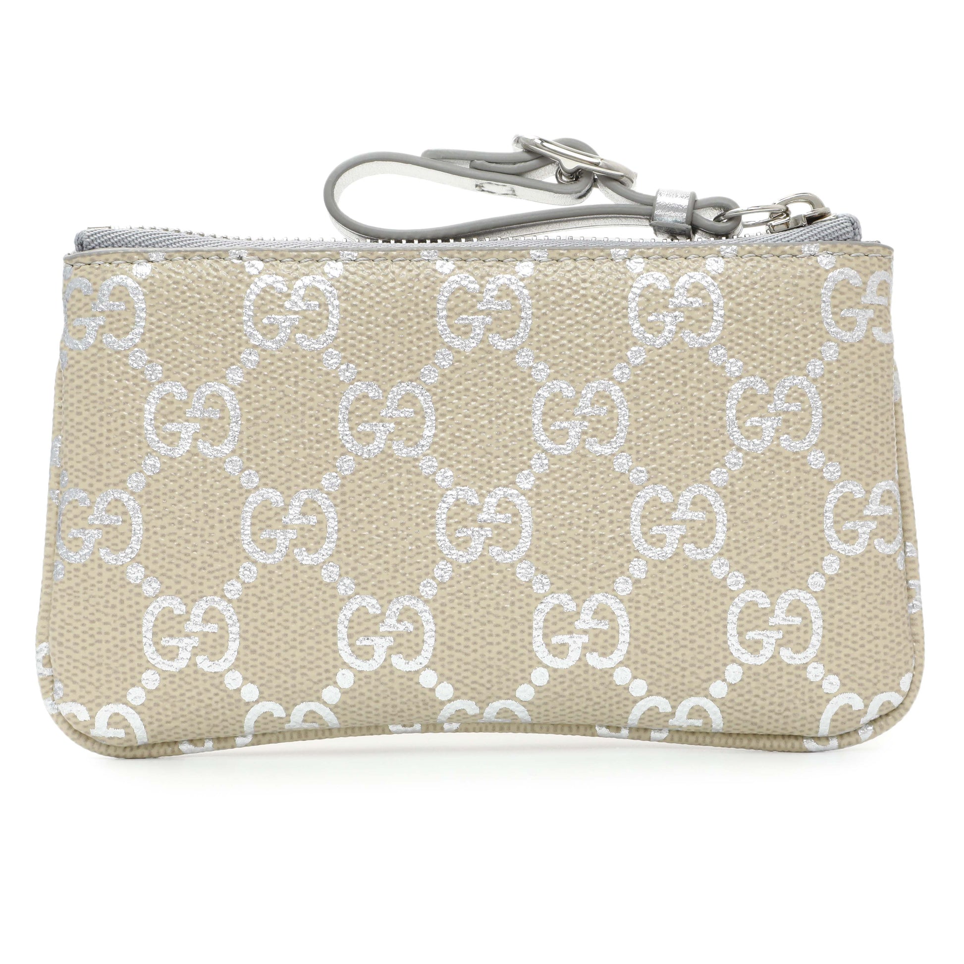 Exclusive Gucci Emblem Key Pouch — Side View