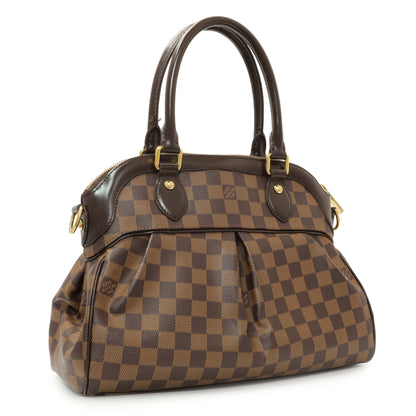 Exclusive Louis Vuitton Damier Ebene Trevi PM — Side View