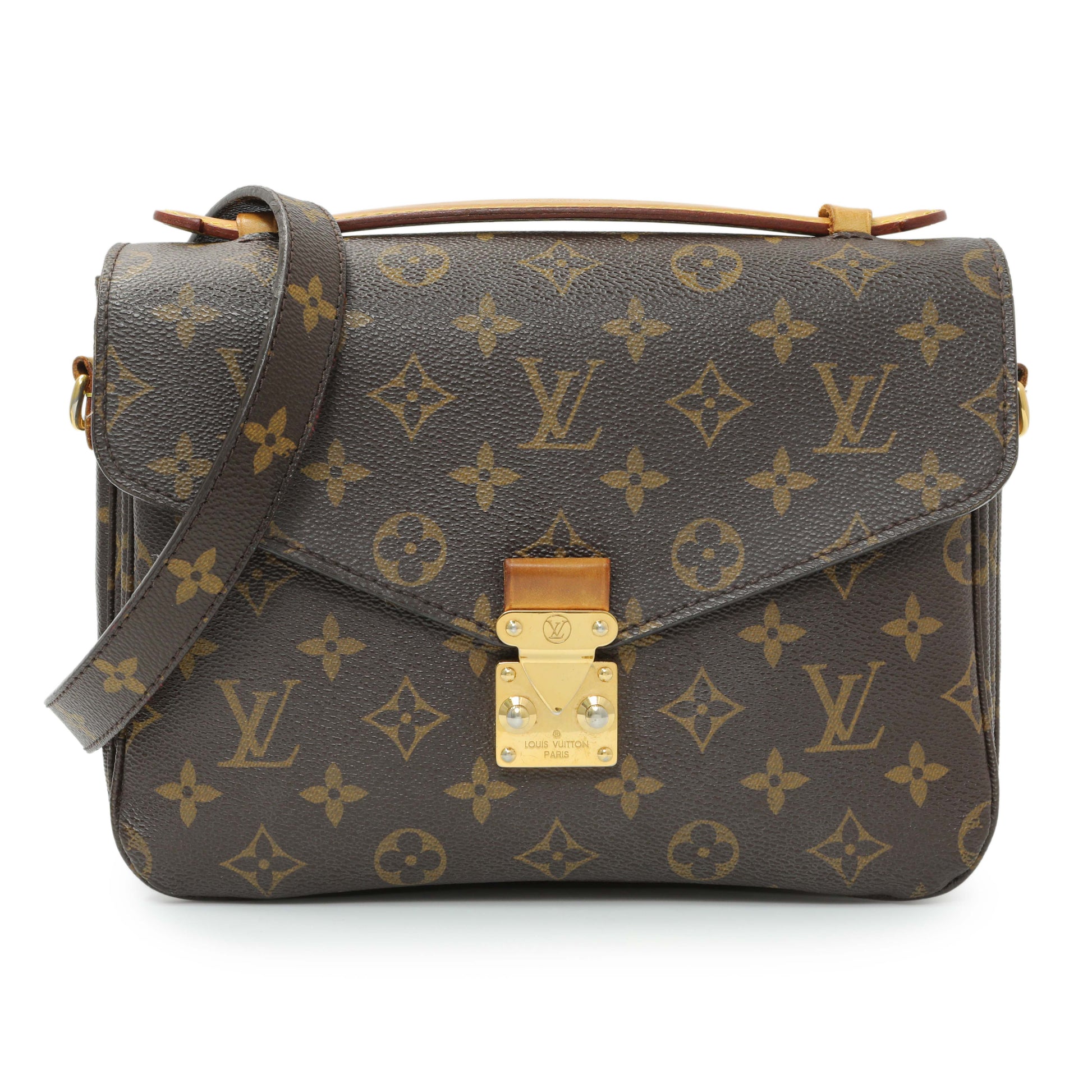 Exclusive Louis Vuitton Monogram Pochette Metis — Front View