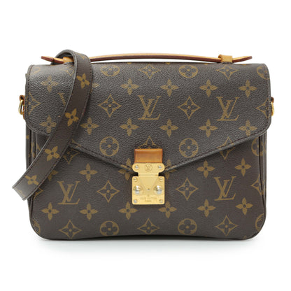 Exclusive Louis Vuitton Monogram Pochette Metis — Front View