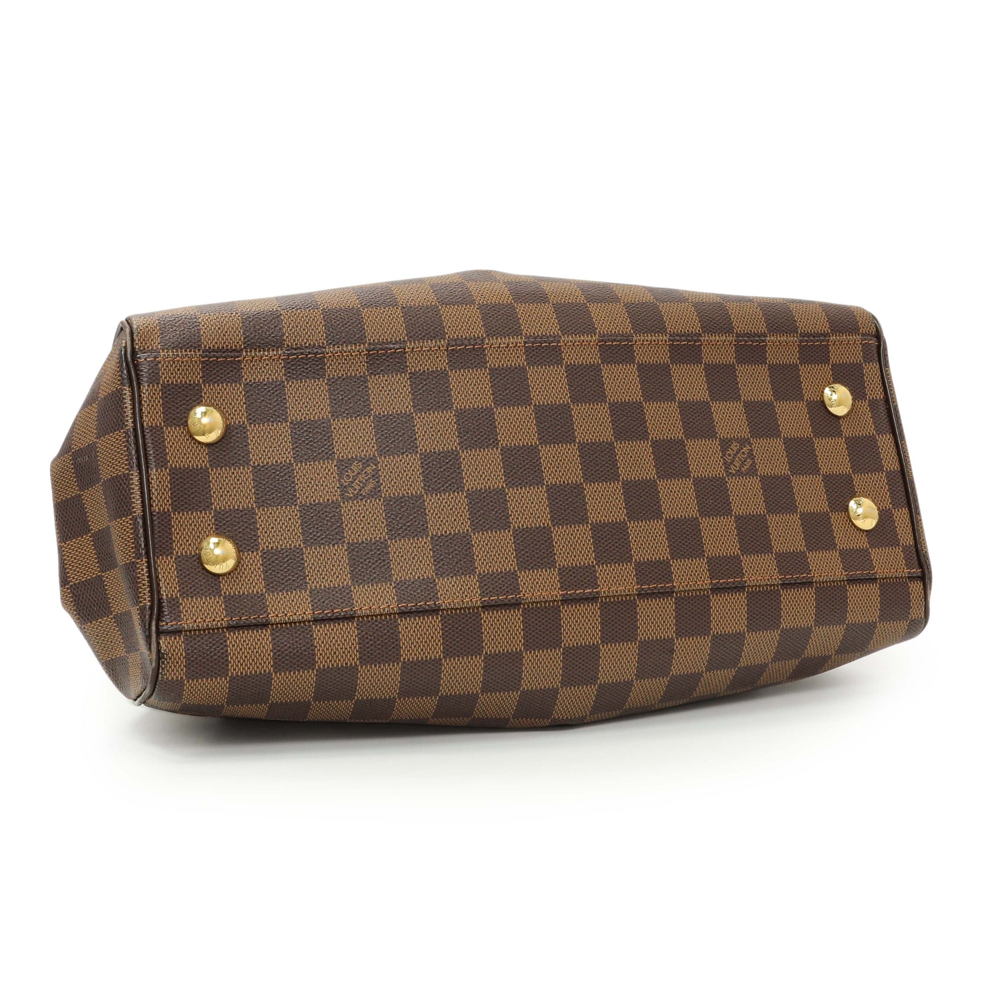 Exclusive Louis Vuitton Damier Ebene Trevi PM — Back View