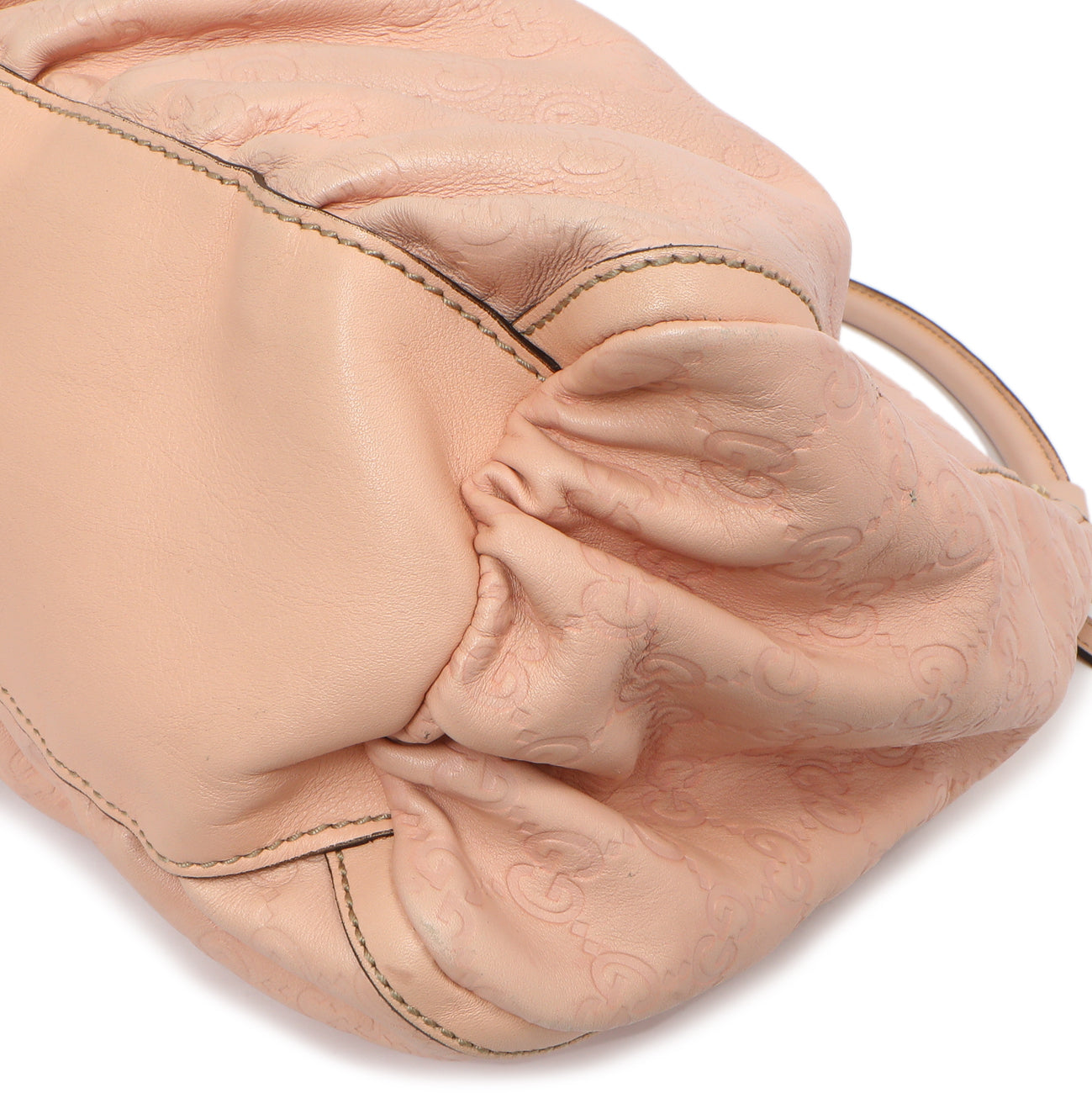 Exclusive Gucci Pink Guccissima Large D Ring Hobo — Alternate View 10
