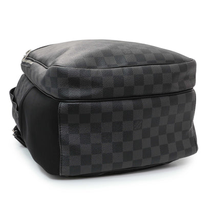Exclusive Louis Vuitton Damier Graphite Michael Backpack — Back View