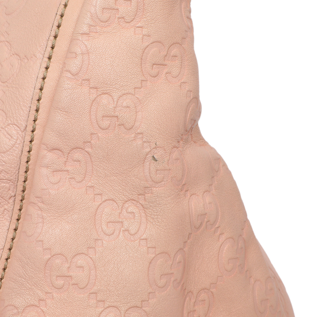 Exclusive Gucci Pink Guccissima Large D Ring Hobo — Alternate View 13