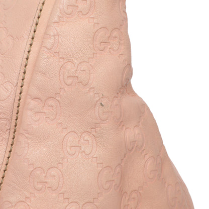 Exclusive Gucci Pink Guccissima Large D Ring Hobo — Alternate View 13