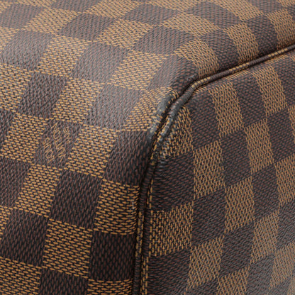Exclusive Louis Vuitton Damier Ebene Neverfull MM — Top View