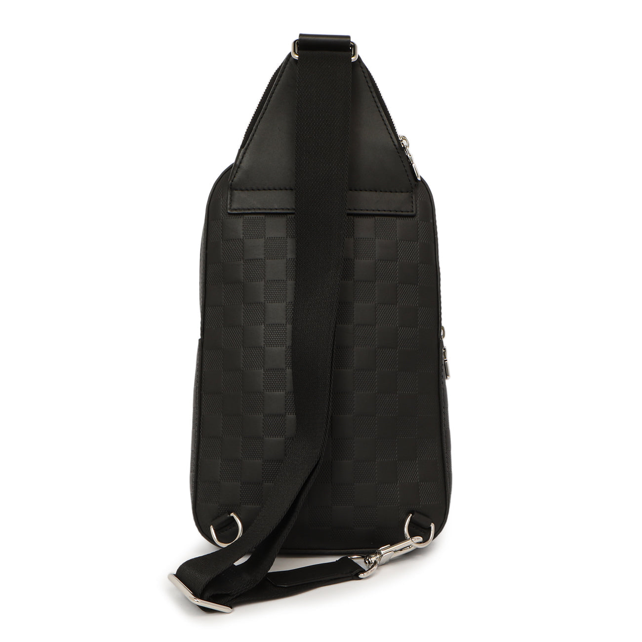 Exclusive Louis Vuitton Damier Onyx Avenue Sling Bag NM — Side View