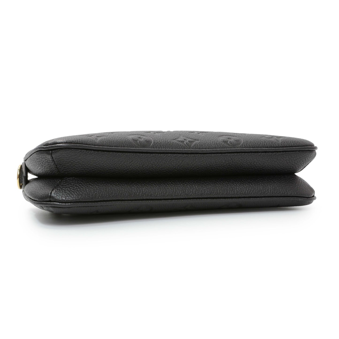 Exclusive Louis Vuitton Black Empreinte Pochette Liv — Back View