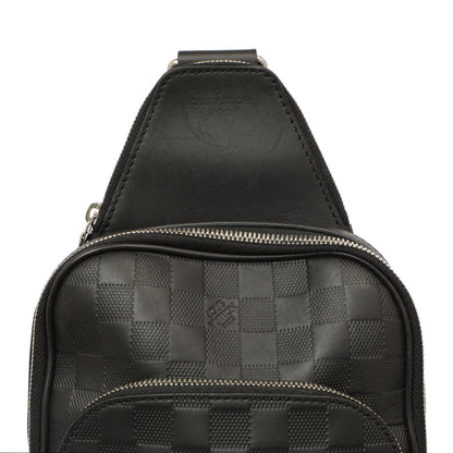 Exclusive Louis Vuitton Damier Onyx Avenue Sling Bag NM — Lifestyle View