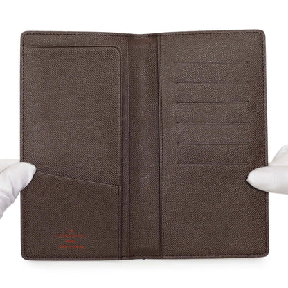 Exclusive Louis Vuitton Damier Ebene Porte-Valeurs Wallet — Top View