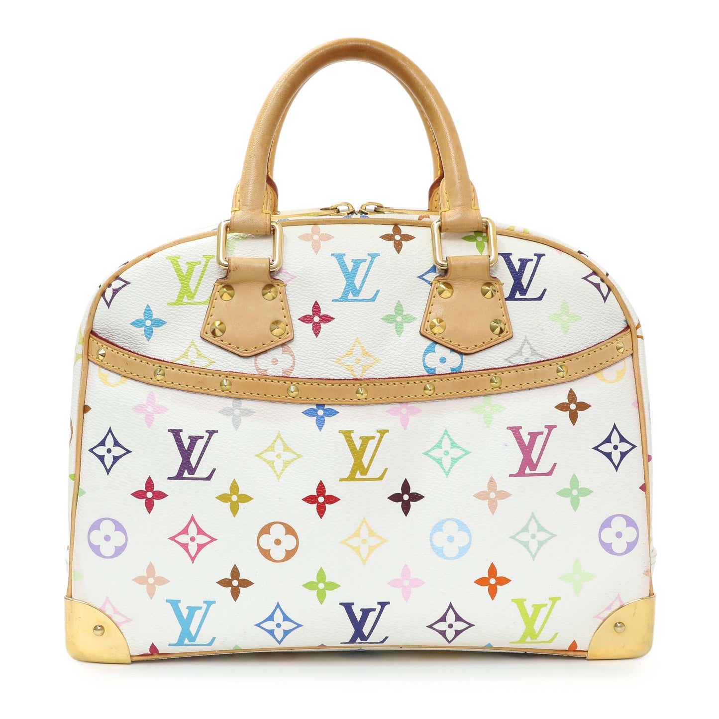 Exclusive Louis Vuitton Monogram Multicolor Trouville — Front View
