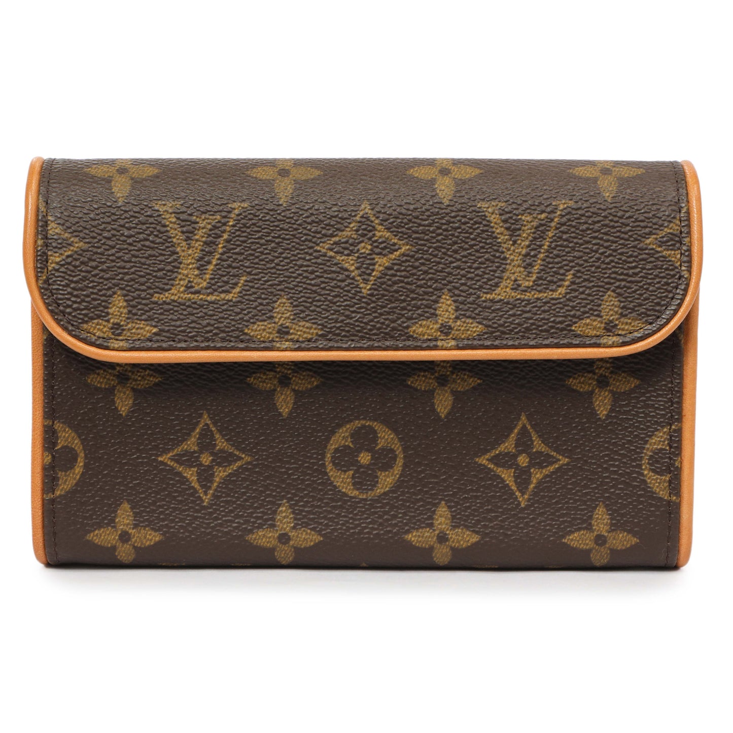 Exclusive Louis Vuitton Monogram Pochette Florentine — Front View