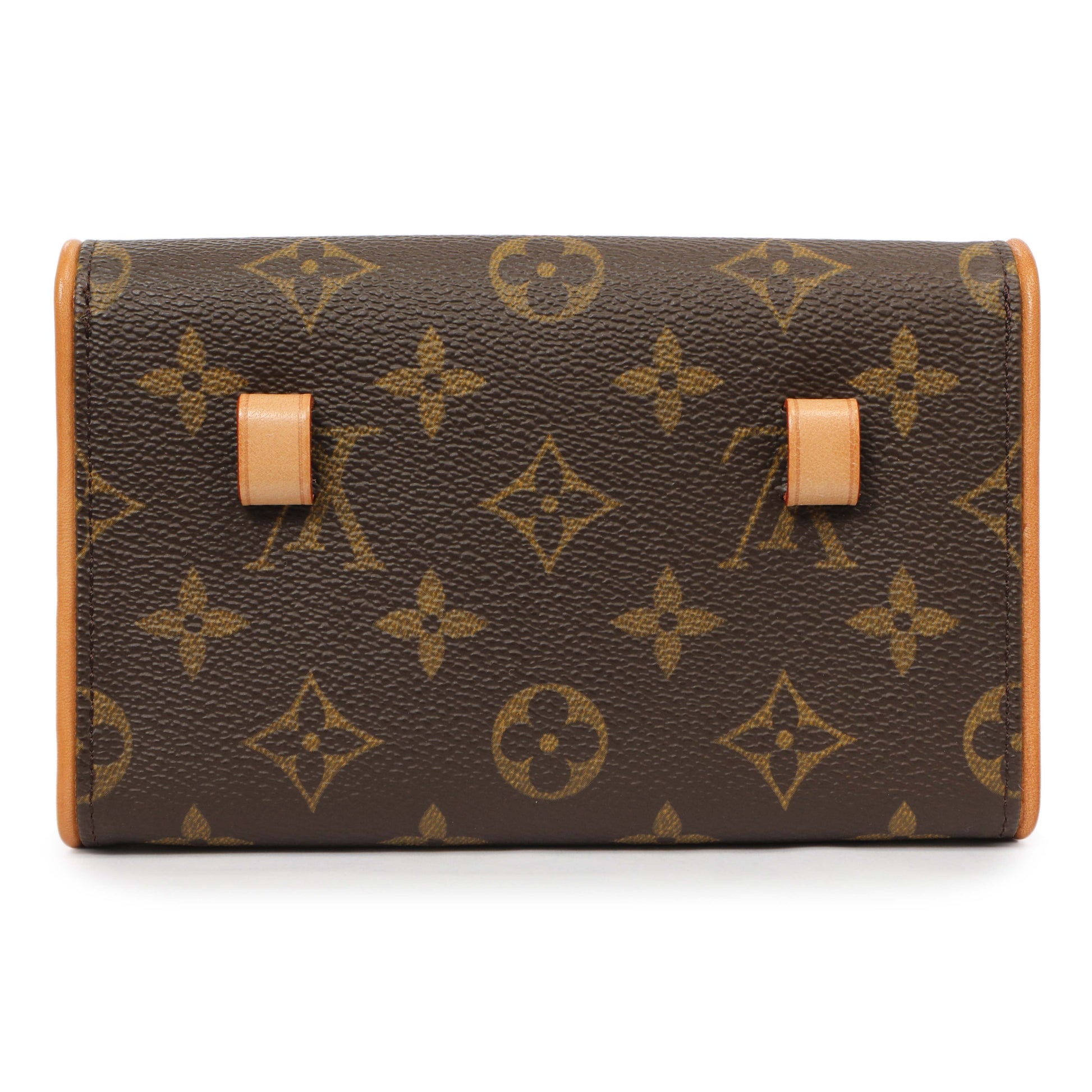 Exclusive Louis Vuitton Monogram Pochette Florentine — Side View