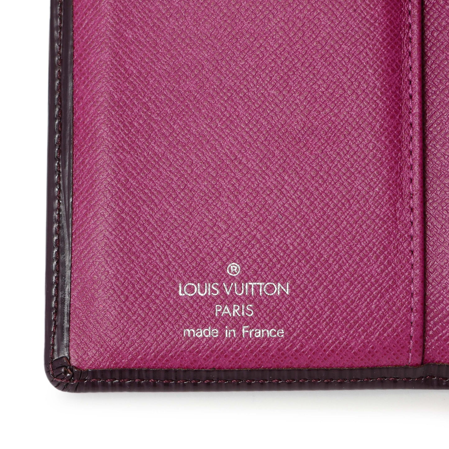 Exclusive Louis Vuitton Cassis Epi French Purse Wallet — Alternate View 9