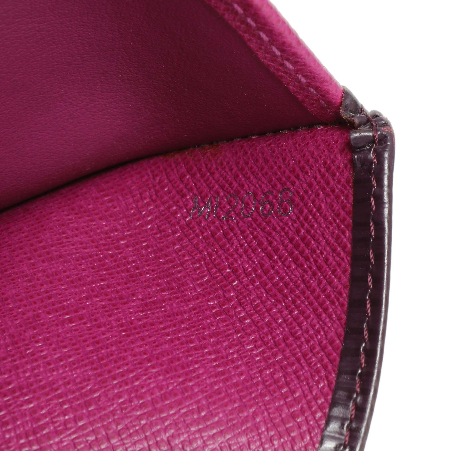 Exclusive Louis Vuitton Cassis Epi French Purse Wallet — Alternate View 10