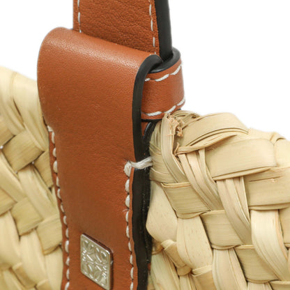 Exclusive Loewe Raffia Medium Basket Tote — Lifestyle View