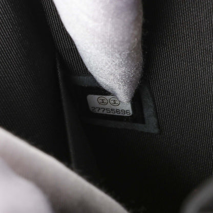 Exclusive Chanel Black Quilted Caviar North South Boy Flap — Alternate View 11