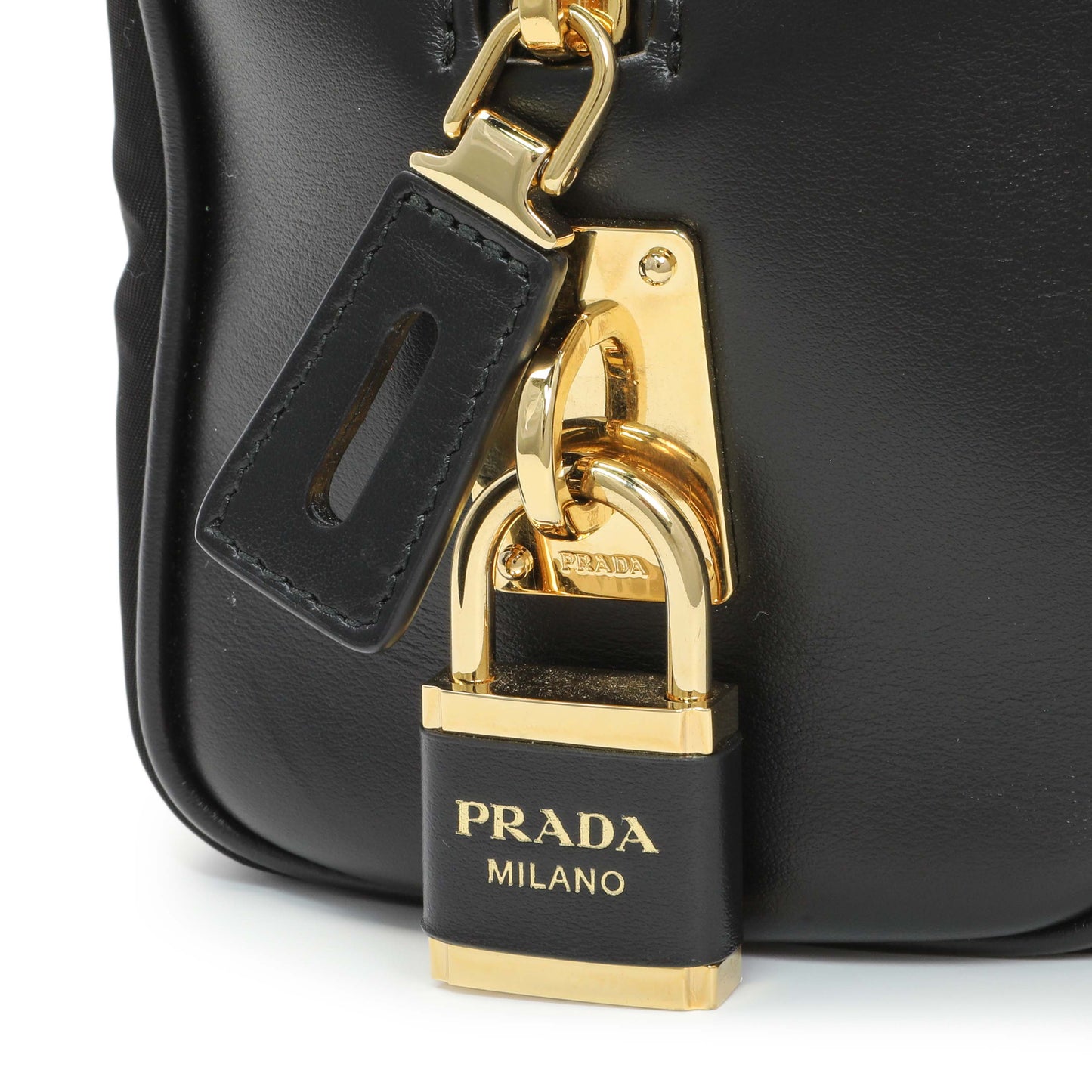 Exclusive Prada Black Re-Nylon Shoulder Bag — Lifestyle View