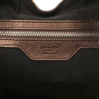 Exclusive Louis Vuitton Metallic Mordore Monogram Mahina XL — Detail View