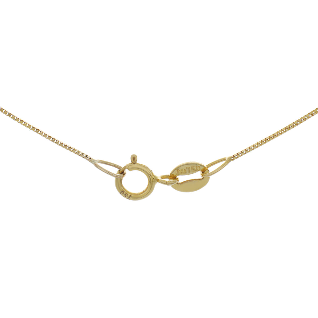 Exclusive 18K Yellow Gold Akoya Pearl Necklace — Side View