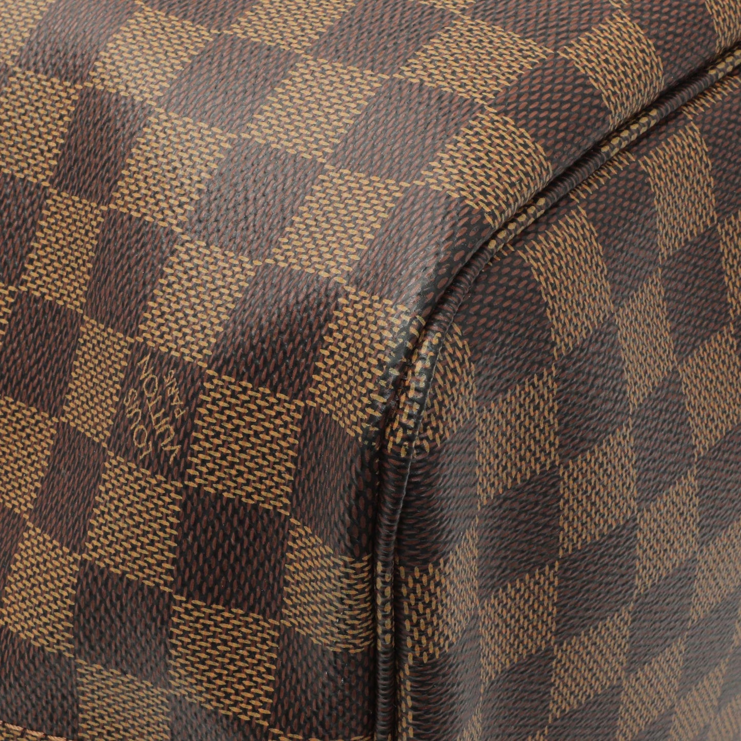 Exclusive Louis Vuitton Damier Ebene Neverfull MM — Top View