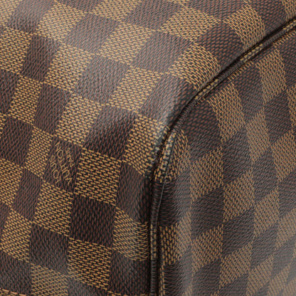 Exclusive Louis Vuitton Damier Ebene Neverfull MM — Top View