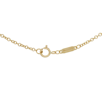 Exclusive Tiffany & Co. 18K Yellow Gold Knot Pendant — Back View
