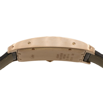 Exclusive Cartier 18K Rose Gold Large Tank Americaine  W2609156 — Back View