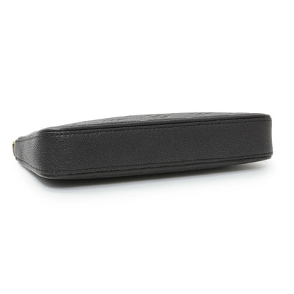 Exclusive Louis Vuitton Black Empreinte Easy Pouch On Strap — Back View
