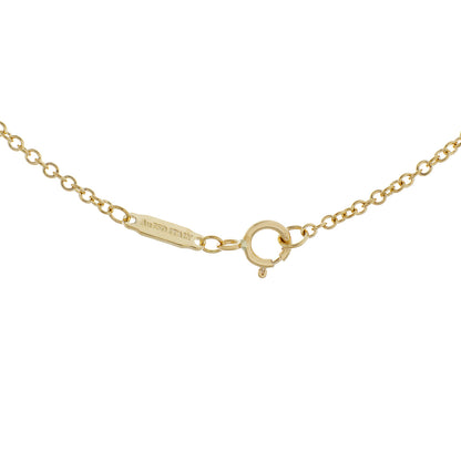 Exclusive Tiffany & Co. 18K Yellow Gold Knot Pendant — Top View