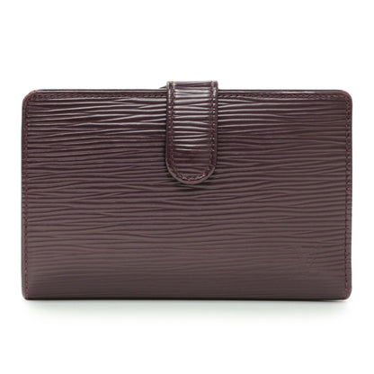 Exclusive Louis Vuitton Cassis Epi French Purse Wallet — Front View