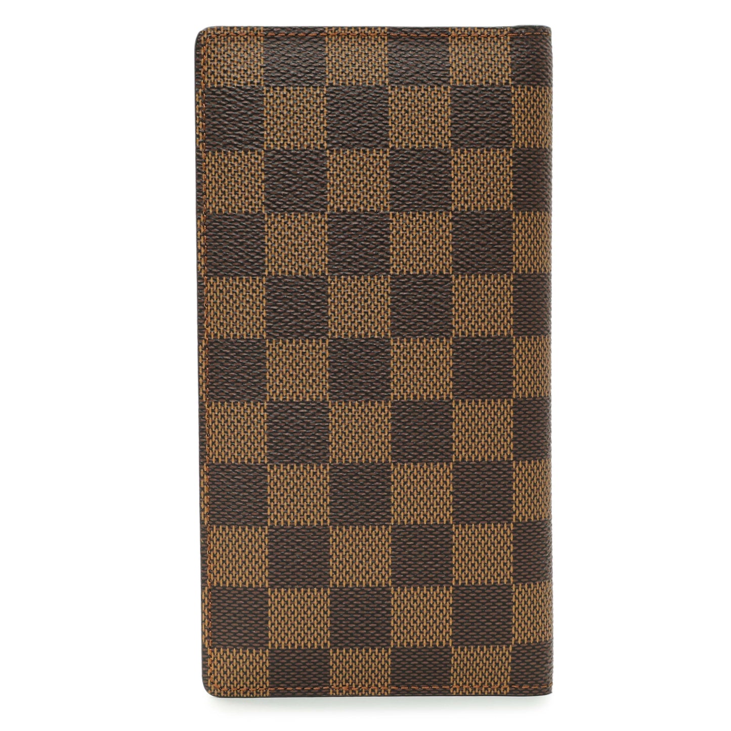 Exclusive Louis Vuitton Damier Ebene Porte-Valeurs Wallet — Side View