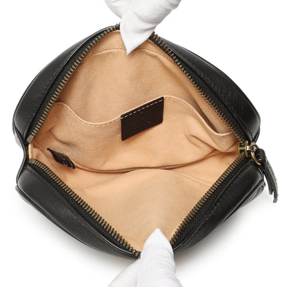 Exclusive Gucci Black Calfskin Matelasse GG Marmont Belt Bag — Alternate View 9