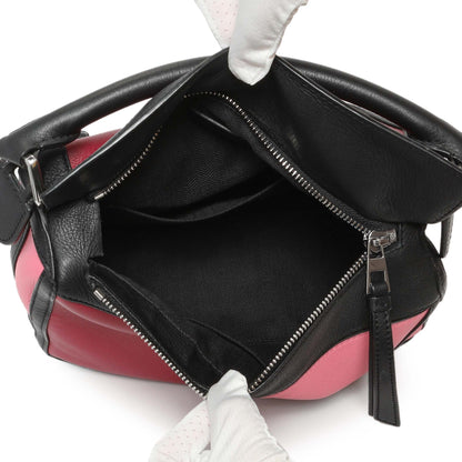 Exclusive Loewe Raspberry Wild Rose Calfskin Small Graphic Puzzle Bag — Alternate View 8