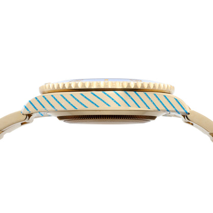Exclusive Rolex 18K Yellow Gold Submariner Date 116618LB — Back View