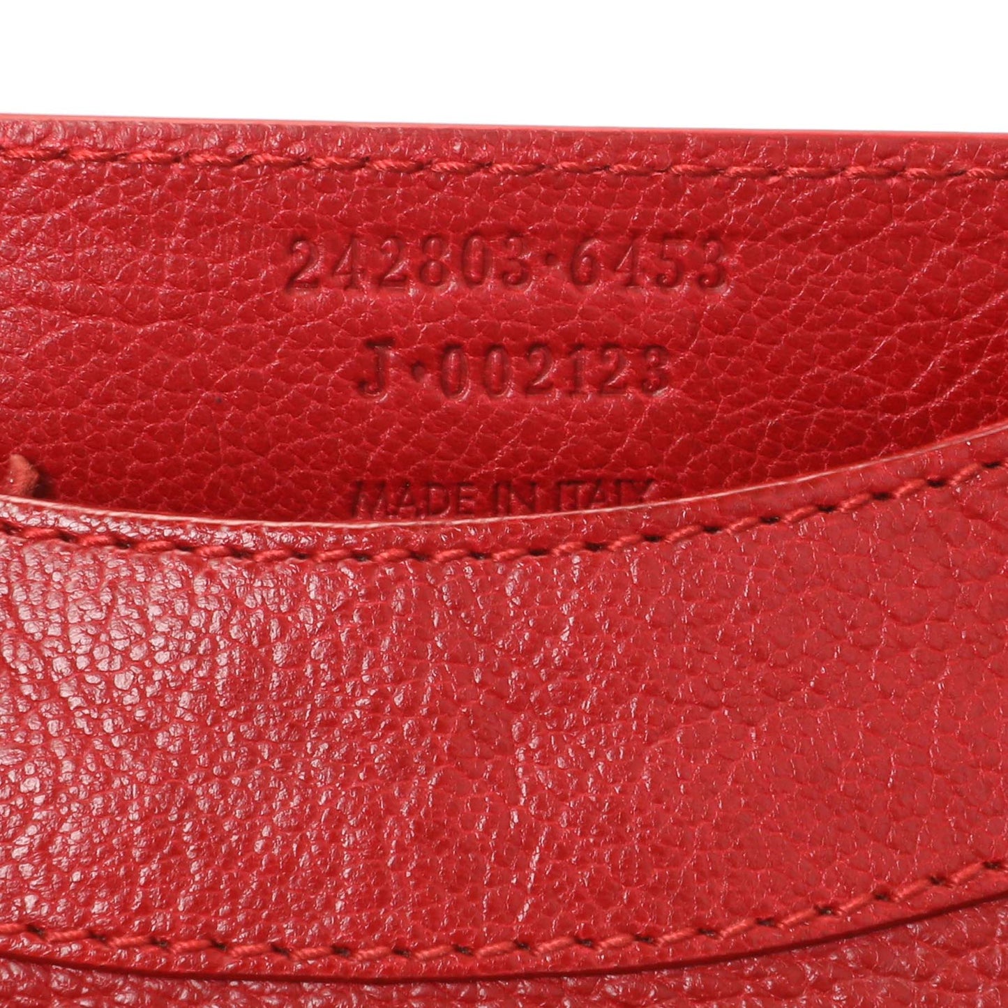 Exclusive Balenciaga Rouge Grained Chevre Leather Holiday Hip Bag — Lifestyle View