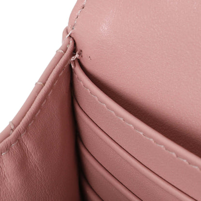 Exclusive Christian Dior Dusty Pink Patent Cannage My Dior Daily Chain Pouch — Alternate View 8