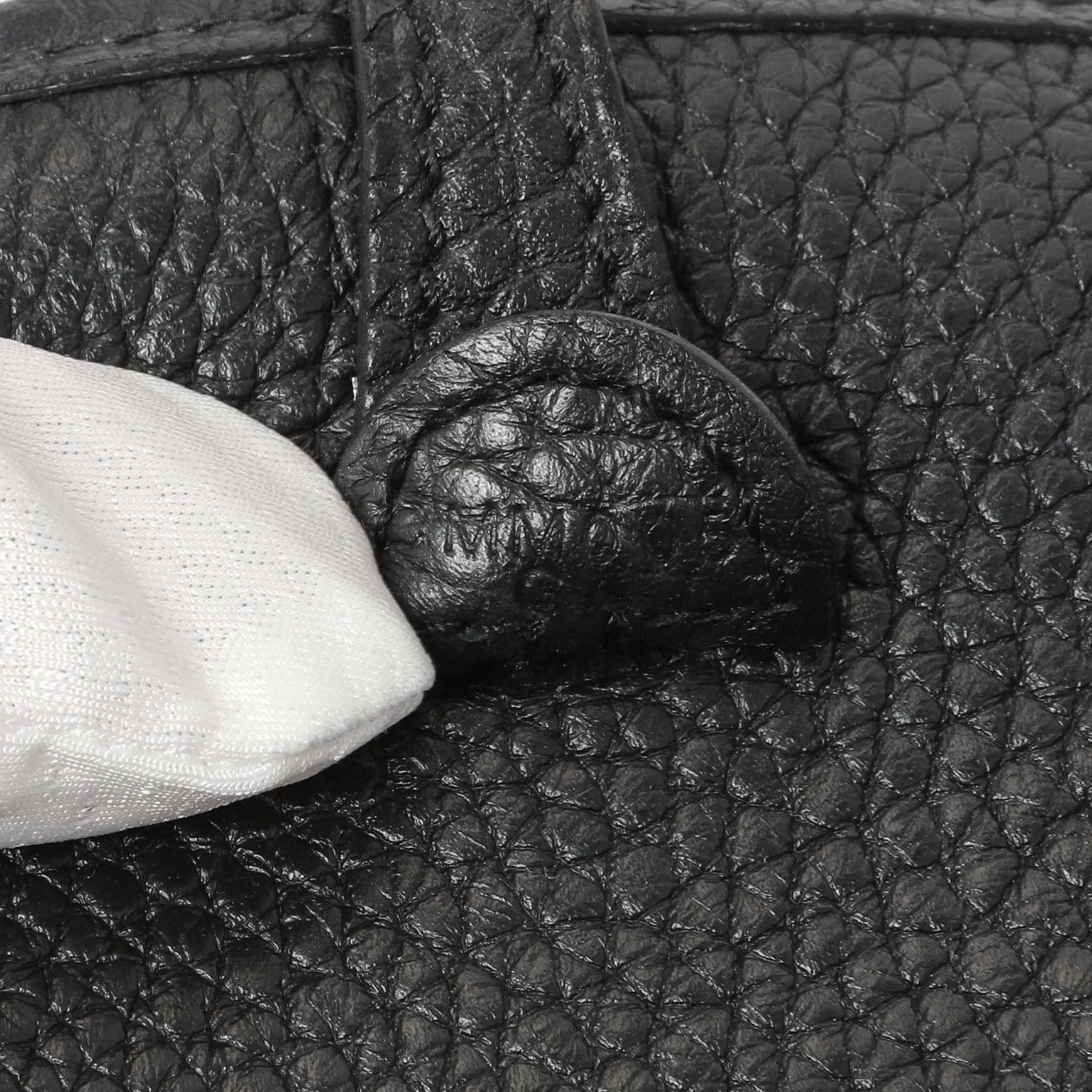 Exclusive Hermes Black Clemence Evelyne TPM — Lifestyle View