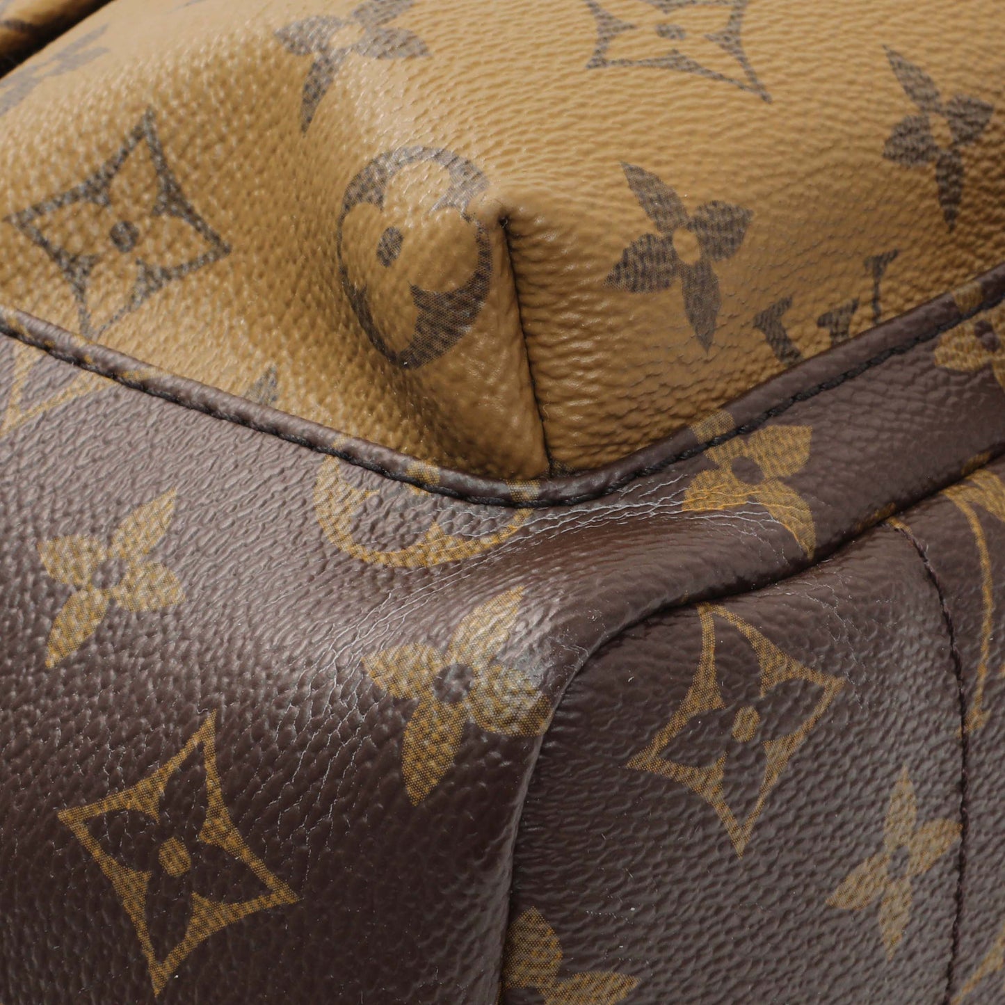 Exclusive Louis Vuitton Monogram Palm Springs Backpack PM — Top View