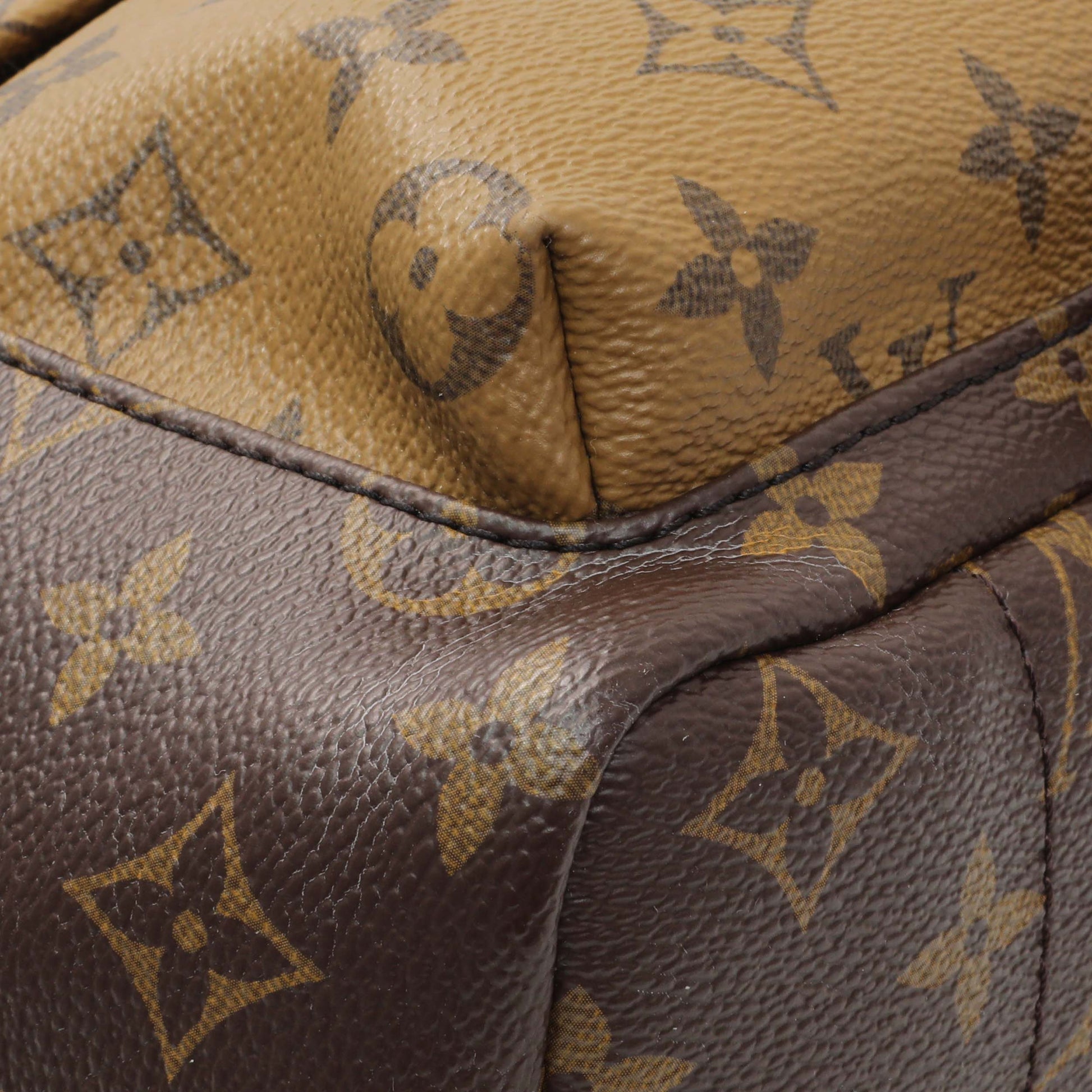 Exclusive Louis Vuitton Monogram Palm Springs Backpack PM — Top View