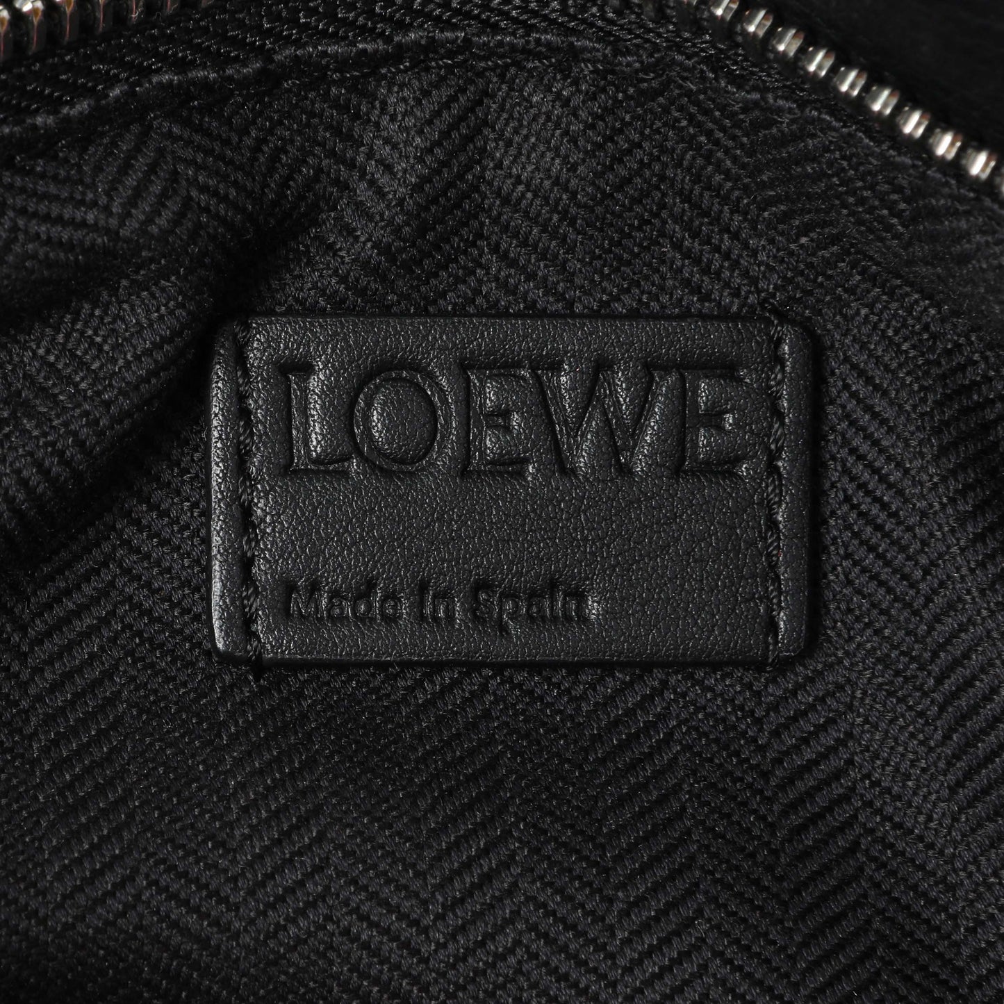Exclusive Loewe Raspberry Wild Rose Calfskin Small Graphic Puzzle Bag — Alternate View 9