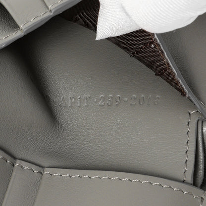 Exclusive Fendi Grey Vitello King Diagonal Bifold Wallet — Lifestyle View